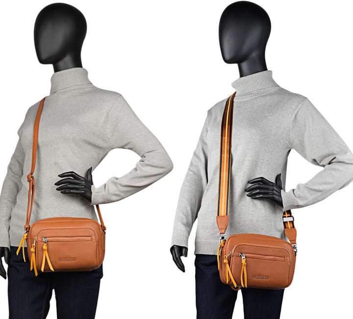 Lois - Handtasche Damen Umhängetasche Damen Klein & Stilvoll Handtasche Damen Umhängetasche Crossbod