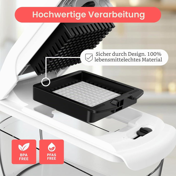Gemüseschneider Spiralschneider Gemüsehobel - Gemüse Schneider Zwiebelschneider Kartoffelschneider O