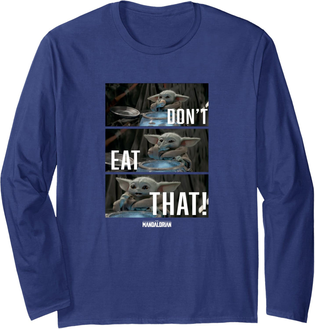 Star Wars: The Mandalorian The Child Don't Eat That R2 Langarmshirt