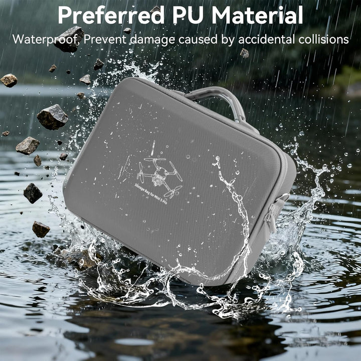 Mini 5 Pro/Lito 1 Tasche - Tragetasche tragbare Handtasche Koffer Case wasserdichte PU Aufbewahrungs