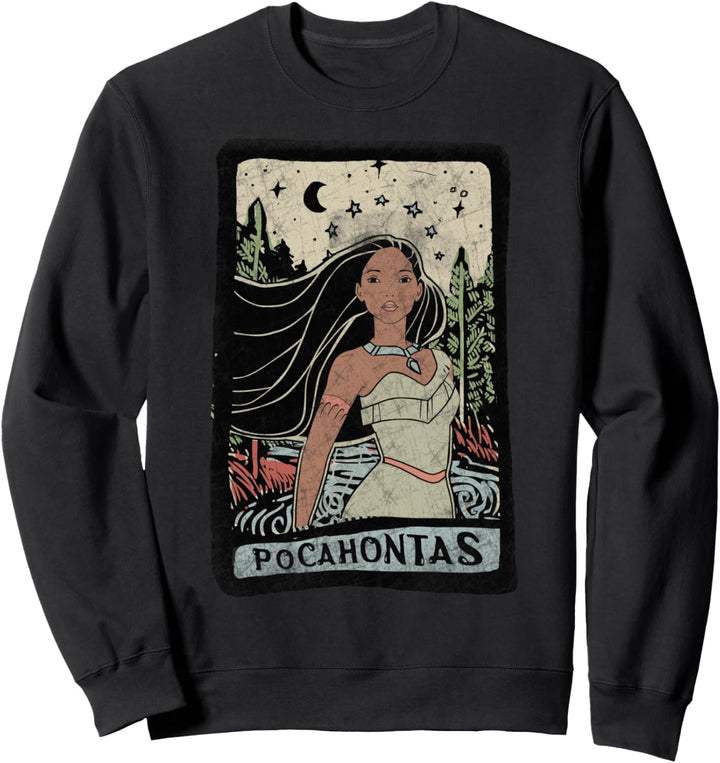 Disney Pocahontas Nature Portrait Poster Sweatshirt