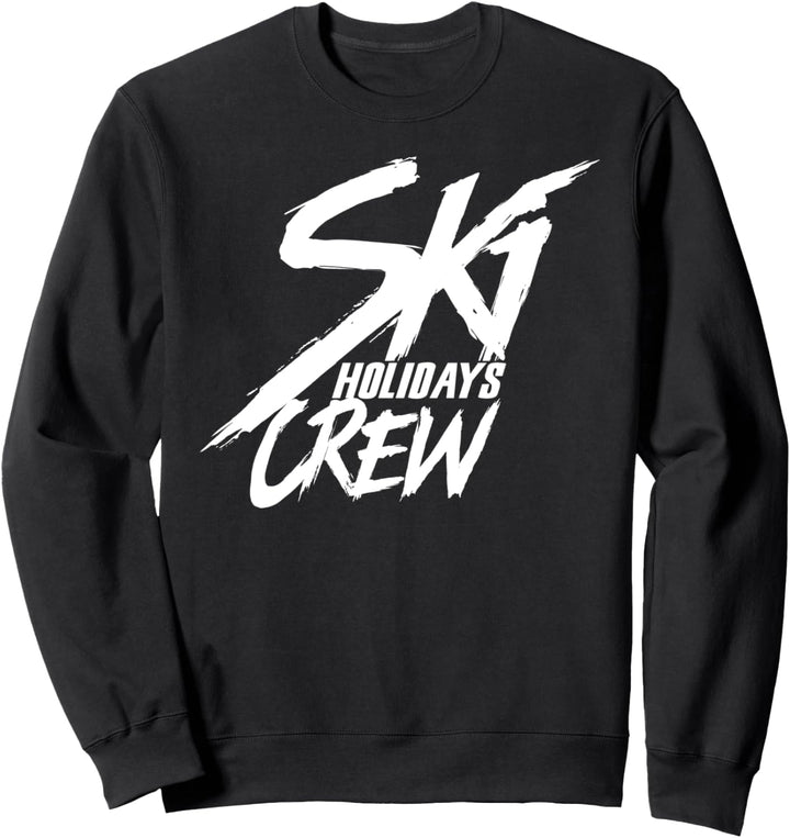 Skiurlaub Crew Ski Skifahrer Ferien Skifahren Sweatshirt