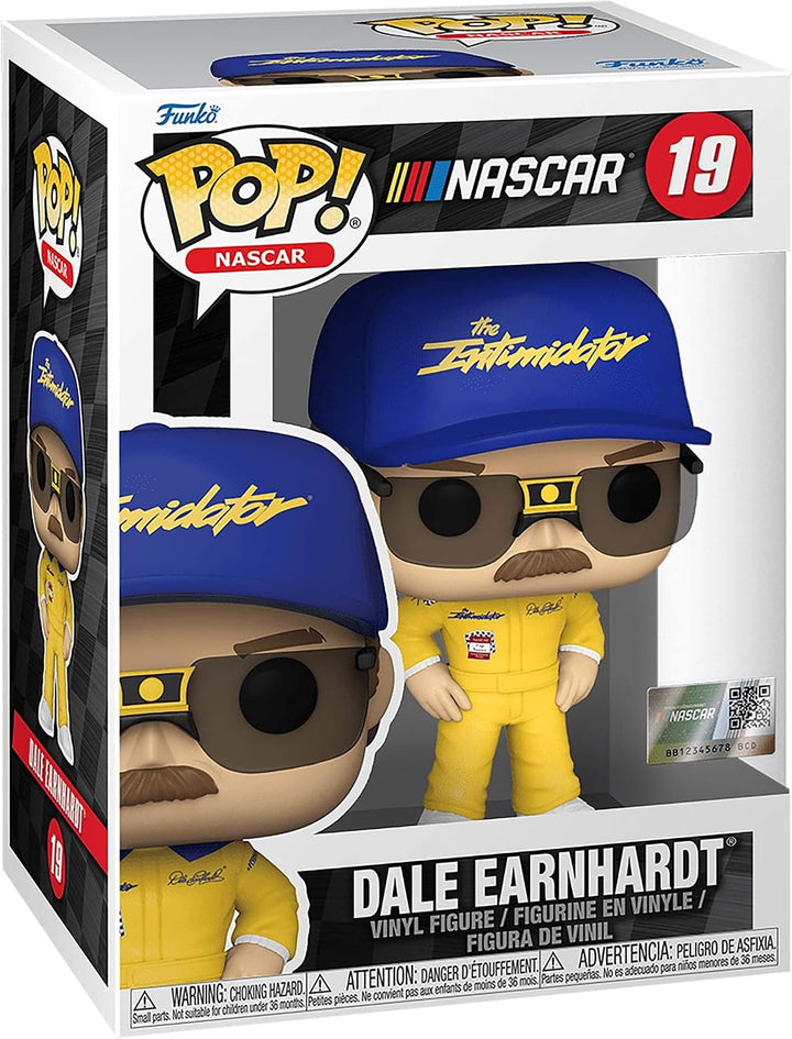 Funko POP! NASCAR: Dale Earnhardt Sr. - (- Gelb Wrangler) - Vinyl-Sammelfigur - Geschenkidee - Offiz