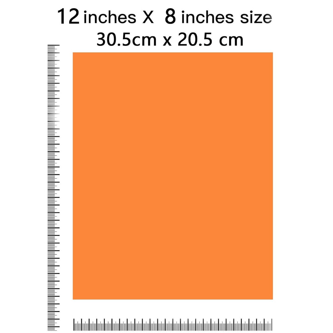ImnBest 42 Stück Selbstklebende Vinylfolie, 30.5 * 20.5 cm Vinyl Blätter für verschiedene Farbfolien