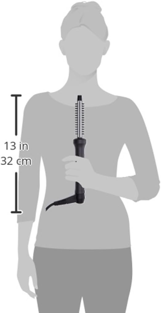 BaByliss Pro Ceramic Hot Brush 13mm mit Turmalin-Technologie und gleichmässiger Wärmeverteilung für