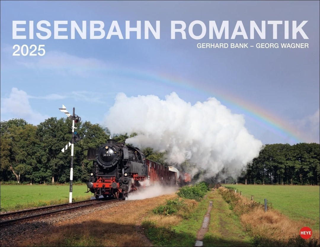 Eisenbahn Romantik Posterkalender 2025: Besonderer Wandkalender mit 12 traumhaften Fotos von seltene
