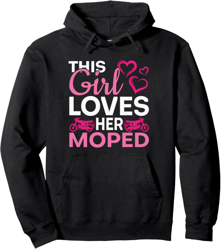 Dieses Mädchen Liebt Ihre Simson-S51 Moped Pullover Hoodie