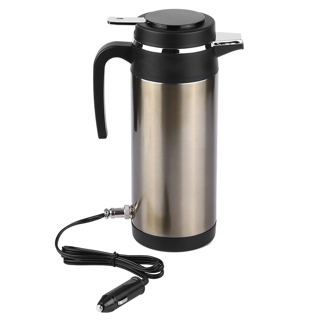 1200ML 12V Edelstahl Elektro-Wasserkocher Reiseheizung Wasserflasche(12V)