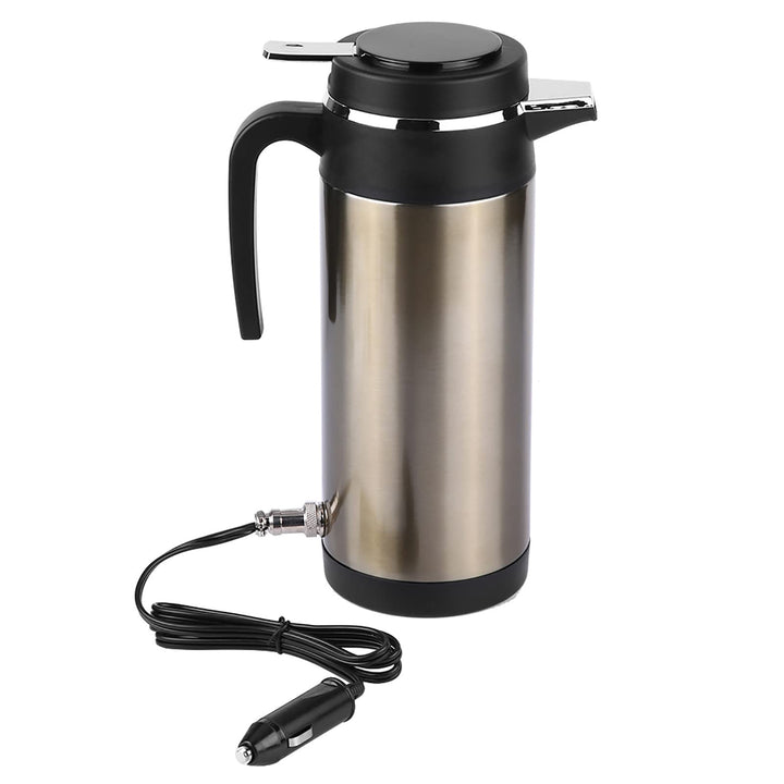 1200ML 12V Edelstahl Elektro-Wasserkocher Reiseheizung Wasserflasche(12V)
