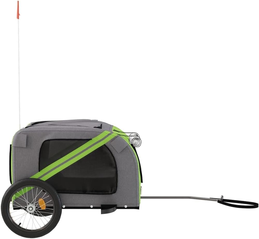 Tidyard Fahrradanhänger für Hunde, Hundeanhänger für Fahrrad, Hundeanhänger für Fahrrad 45 kg, Hunde