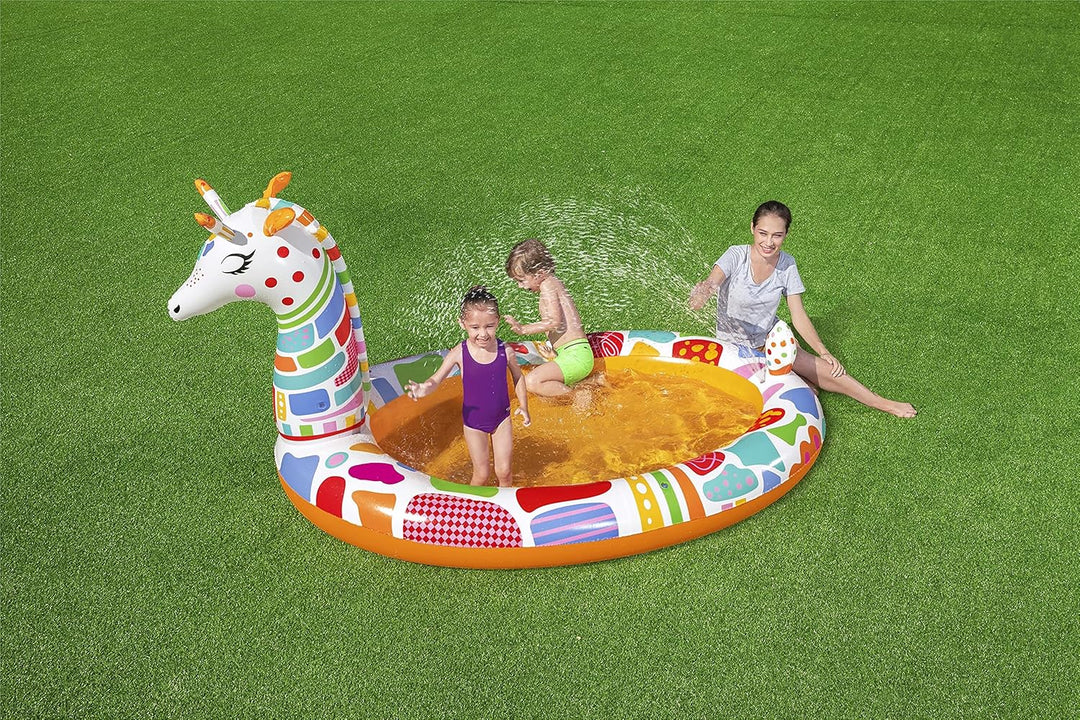 Bestway Planschbecken, Groovy Giraffe, 266 x 157 x 127 cm