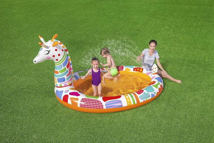 Bestway Planschbecken, Groovy Giraffe, 266 x 157 x 127 cm