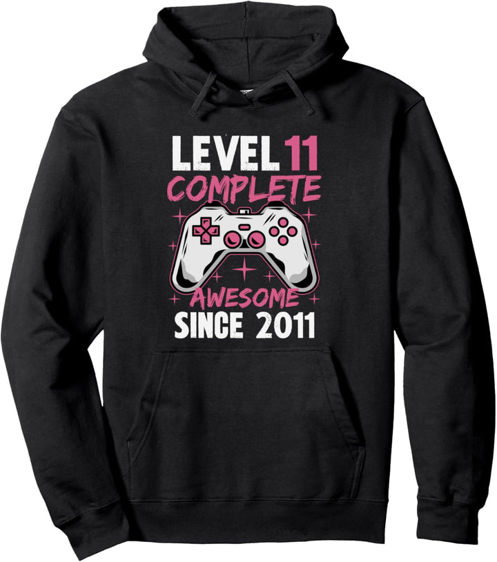 Level 11 Complete Gamergirl Gamer Girl Zocken Pullover Hoodie