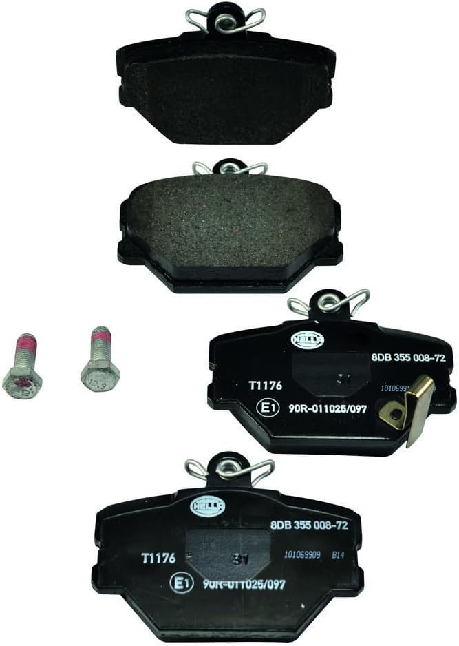 HELLA PAGID 8DB 355 008-721 Bremsbelagsatz - T1176 - Dicke/Stärke: 15.8mm - Bremssystem: Bosch - mit