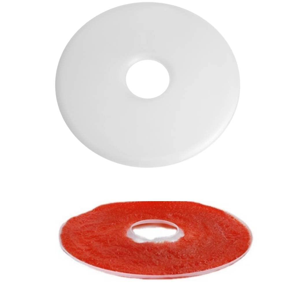 2Pcs Food Dehydrator Sheets Tablett Trockner Dörrgerät Teilfrucht Leathers Speisentrockner Blatt für
