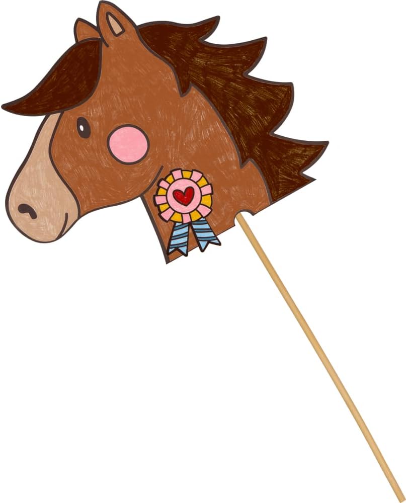 Die Spiegelburg - Steckenpferd-Bastelset - Mein kl. Ponyhof