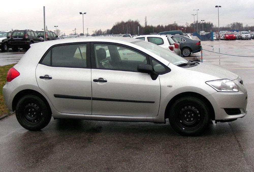 Spangenberg Seitenschutzleisten schwarz passend für Toyota Auris I E150 Schrägheck 5-Türer Baujahre