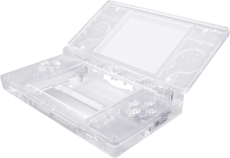 eXtremeRate Ersatz Gehäuse Case für Nintendo DS Lite NDSL, Voll Hülle&Knöpfen&Screen Protector Shell