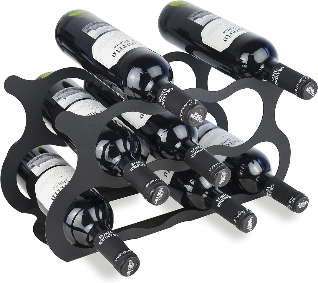 Weinregal für 11 Weinflaschen. (Schwarz x 1), Schwarz X 1