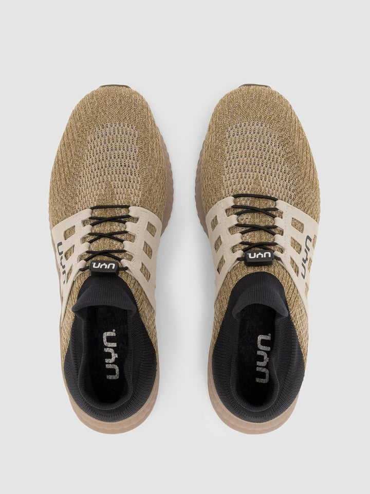 UYN Herren Nature Tune Vibram Sneaker 39 EU Oliv Melange Anthrazit, 39 EU Oliv Melange Anthrazit
