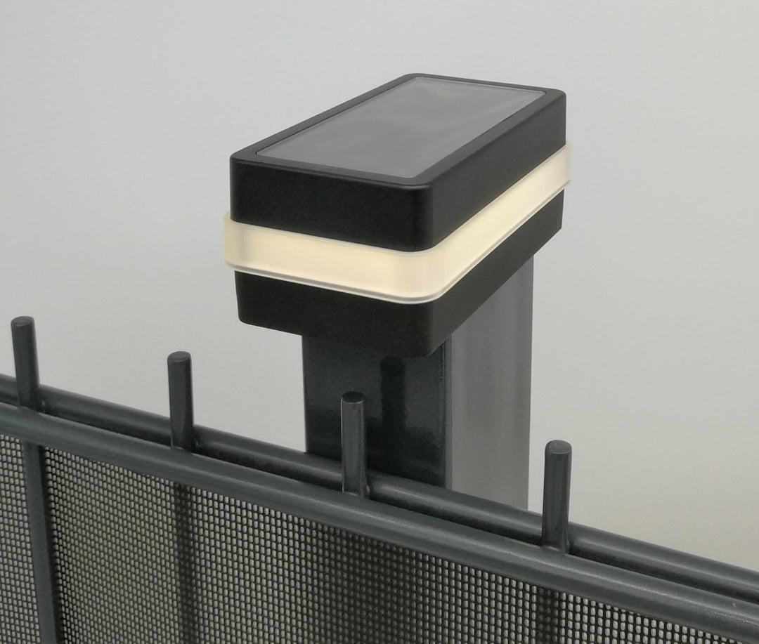 LED Solar-Pfostenkappe KAPPA (Weiss), Weiss