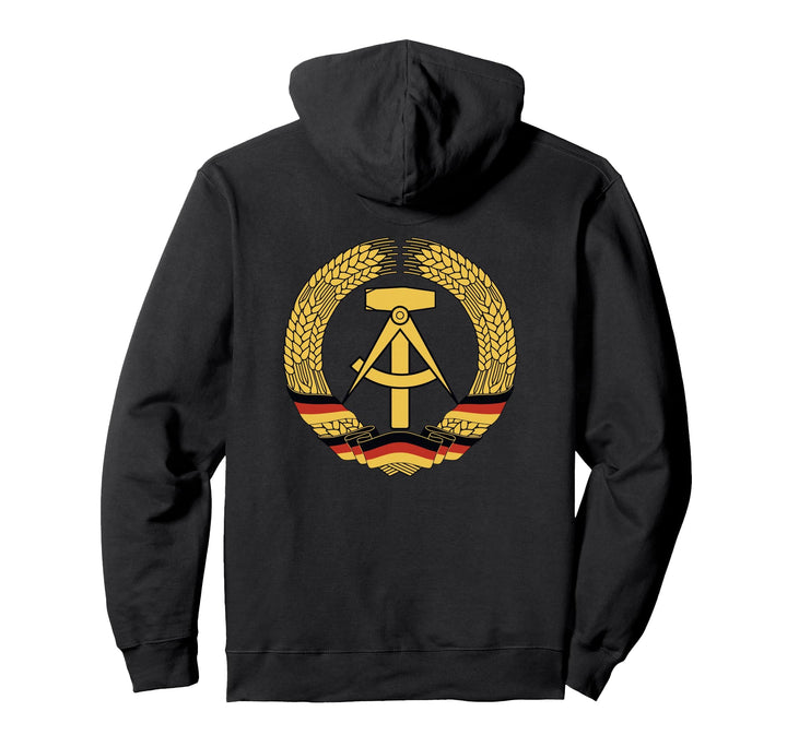 DDR Wappen Deutsche Demokratische Republik Fahne Osten Pullover Hoodie