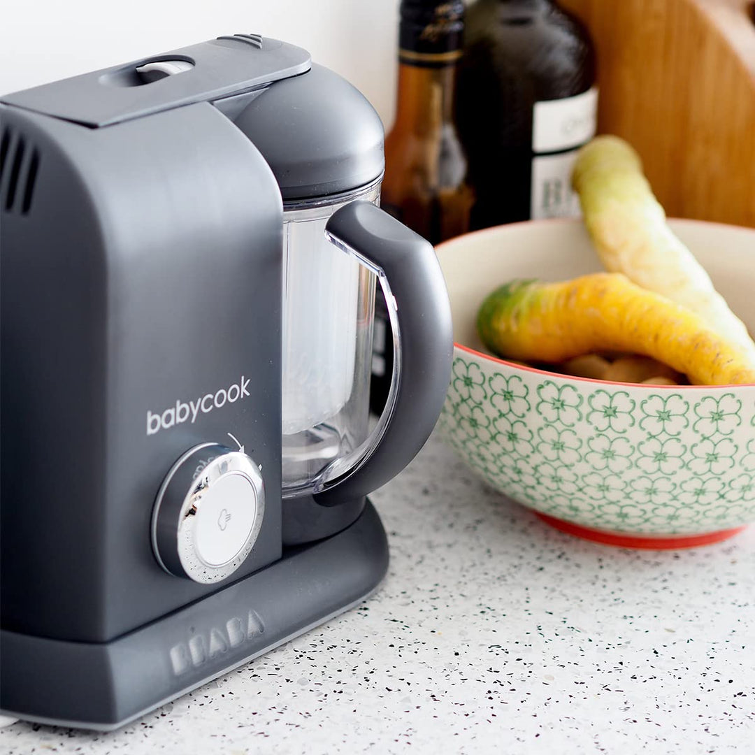 BÉABA - Babycook Solo - 4 in 1 Babynahrungszubereiter - Schonender Dampfgarer - Schnelles Dampfgaren