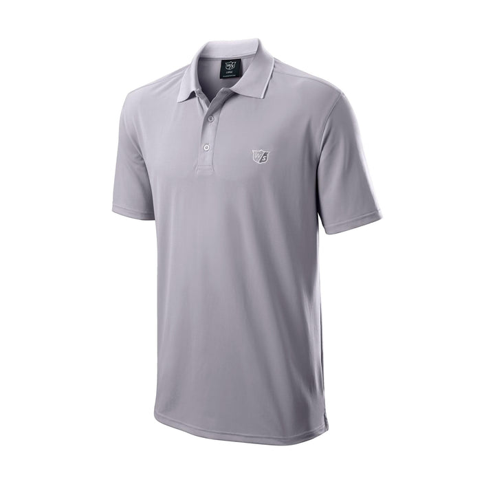 Wilson Herren Klassisches Herren-Poloshirt Poloshirt L Grau, L Grau
