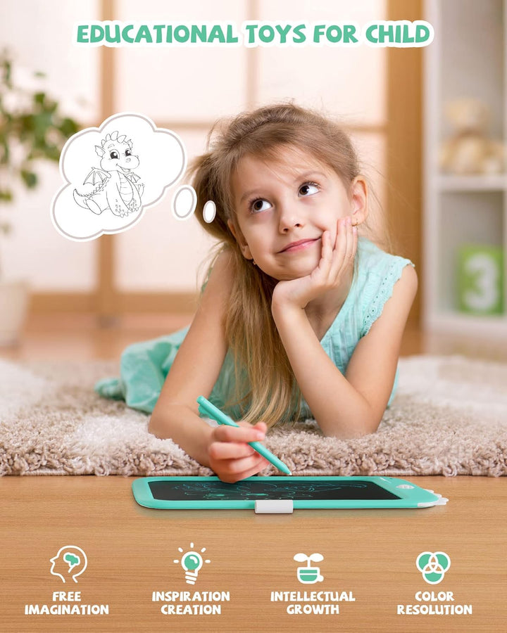 10-Zoll-LCD-Schreibblock, elektronisches digitales Schreiben und Farbbildschirm-Graffiti-Brett, Gesc