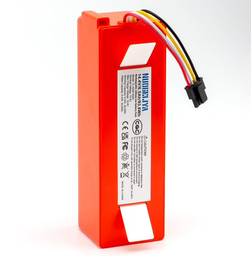 14,4 V 6500 mAh Li-Ion Akku Ersatz für Xiaomi Mi Roboter Xiaomi Mijia Roborock S50 S51 Roboter Staub