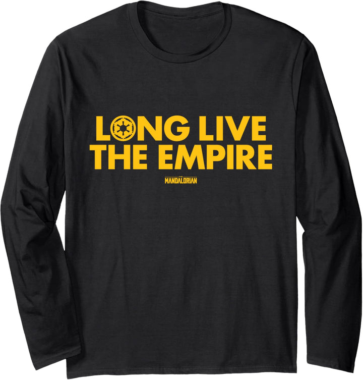 Star Wars The Mandalorian Long Live The Empire Langarmshirt