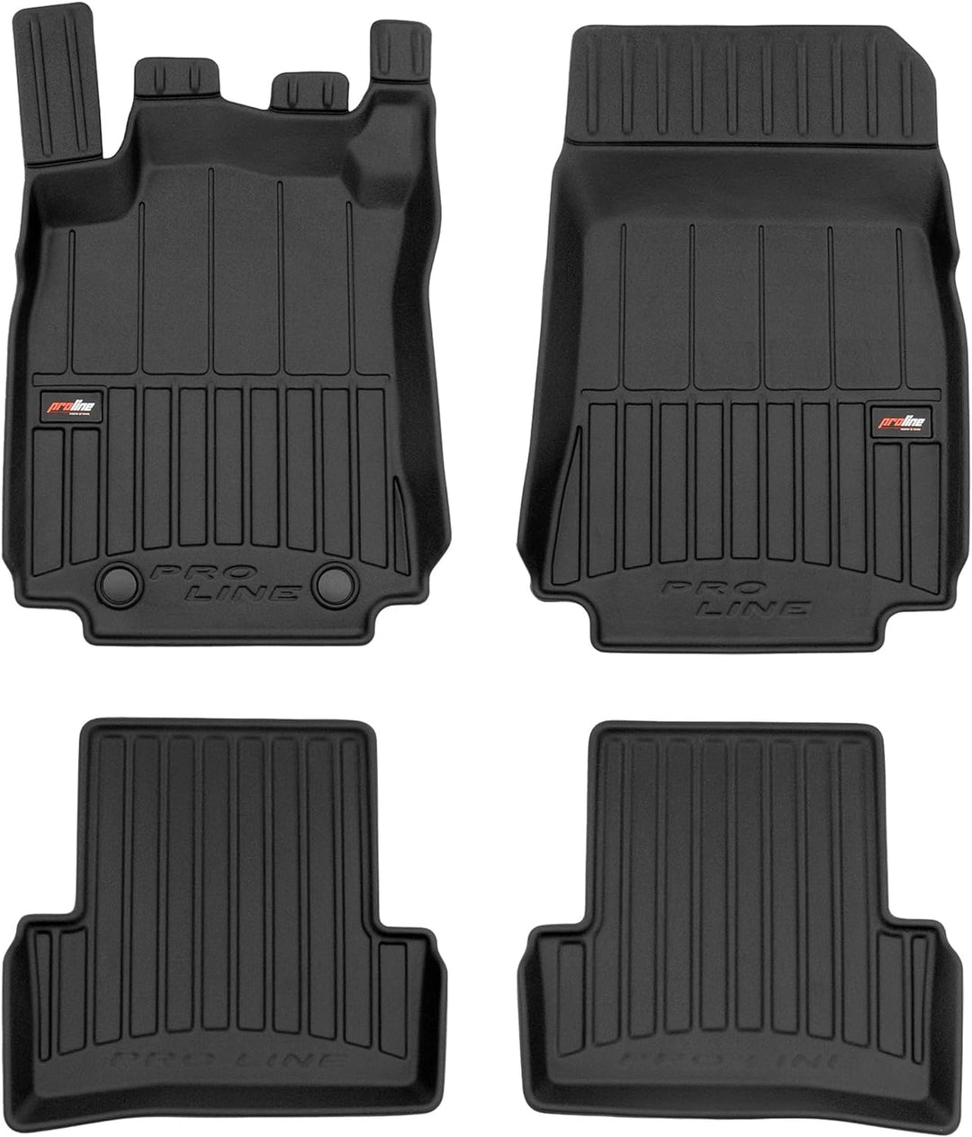 SMK Gummimatten Auto fussmatten Satz für Renault Modus 2004-2012 Erleben Sie einen neuen Standard de