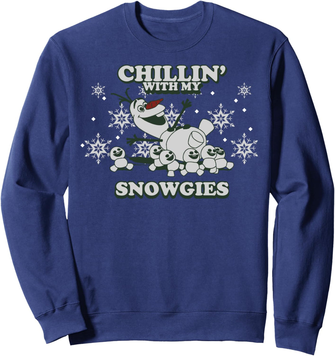 Disney Frozen Olaf Chillin' With My Snowgies Portrait Sweatshirt