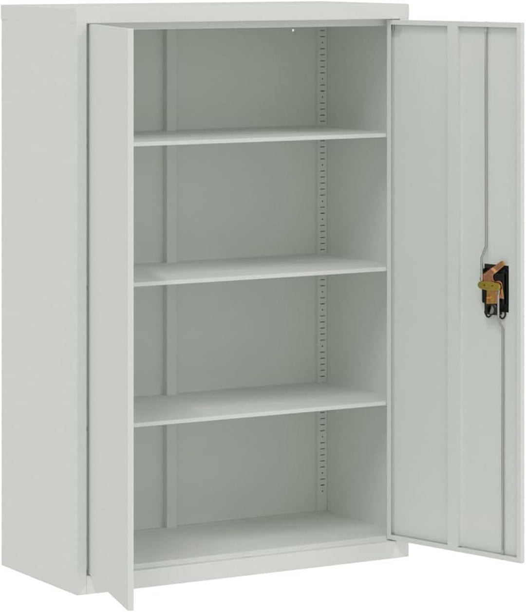 IKAYAA Aktenschrank Abschliessbar Büroschrank Metallschrank Stahlschrank Werkzeugschrank Metall Schr