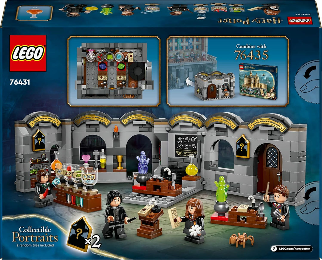 Lego Harry Potter Schloss Hogwarts: Zaubertrankunterricht, Fantasy-Spielzeug, baubares Klassenzimmer