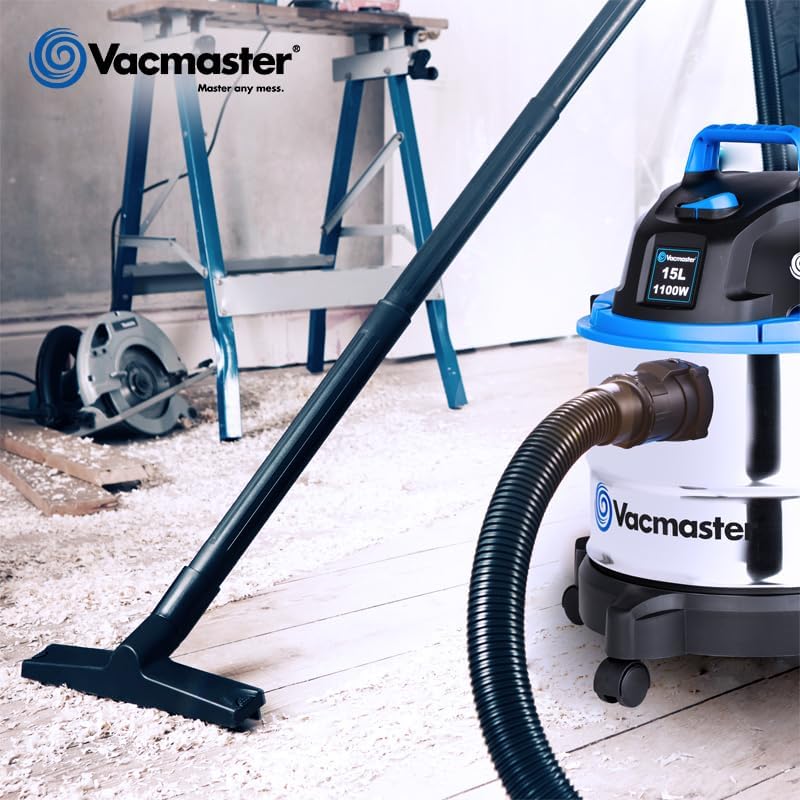 Vacmaster VQ1115S Nass Trockensauger Industriestaubsauger Staubsauger,Blasfunktion,Trocke & Nass Bod