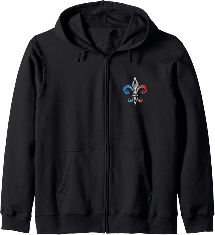 Lilie, Fleur de Lys, Fleur de lis, Heraldik, Frankreich, Kapuzenjacke