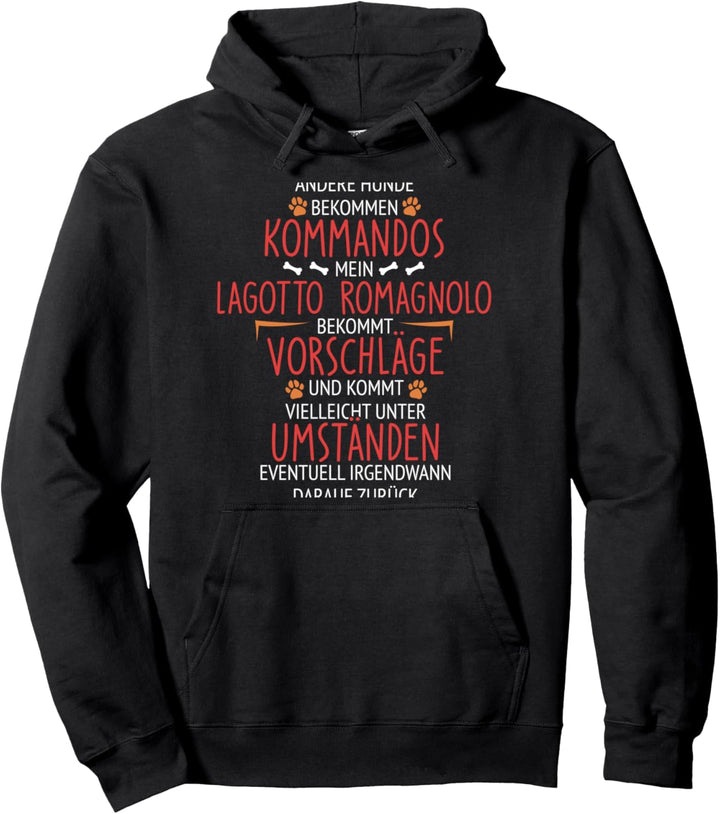 Lagotto Romagnolo Kommandos Pullover Hoodie