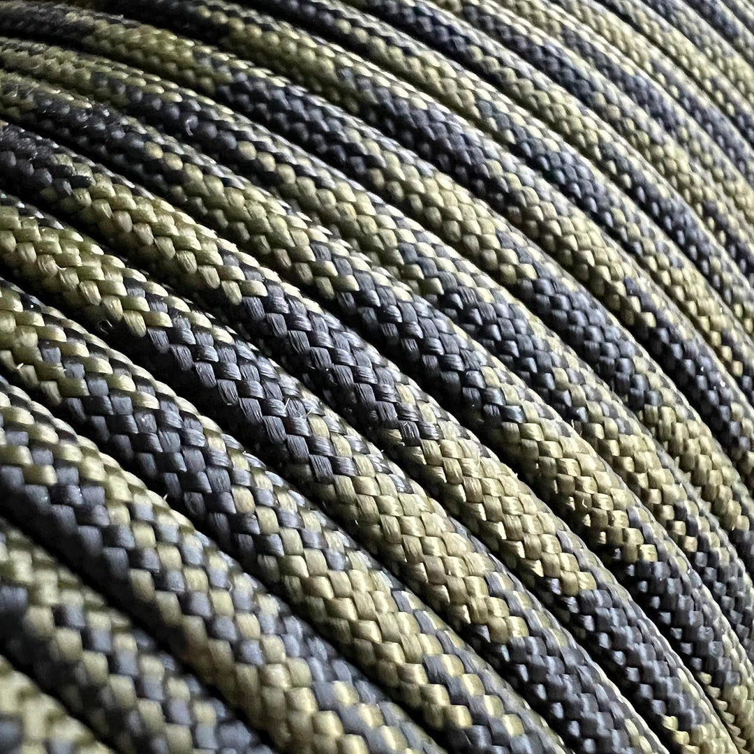 EdcX Paracord 4 mm, 20+ Militärfarben (15 m, 30 m, 50 m, 100 m, 300 m) | Ideal zum Basteln, Camping,