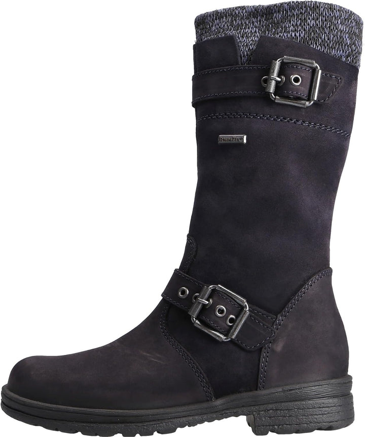 Däumling Marco RV - Alia Mädchen Langschaft Stiefel 28 EU Blau Denver Ozean 48, 28 EU Blau Denver Oz