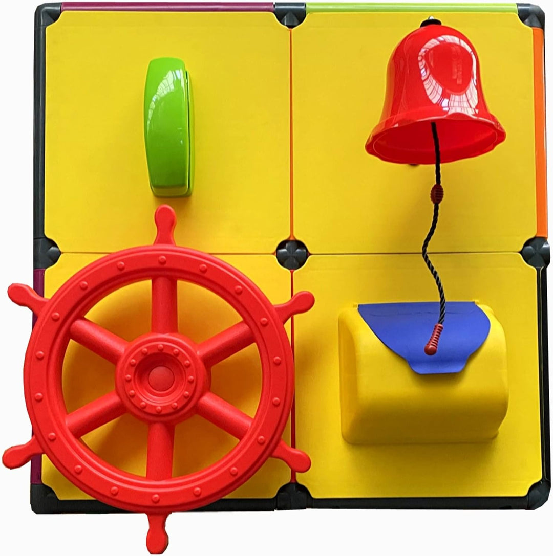 move and stic Platte 40x40 mit Spielfunktion Multifunktionsplatte Spielplatte Piratenlenkrad Steuerr