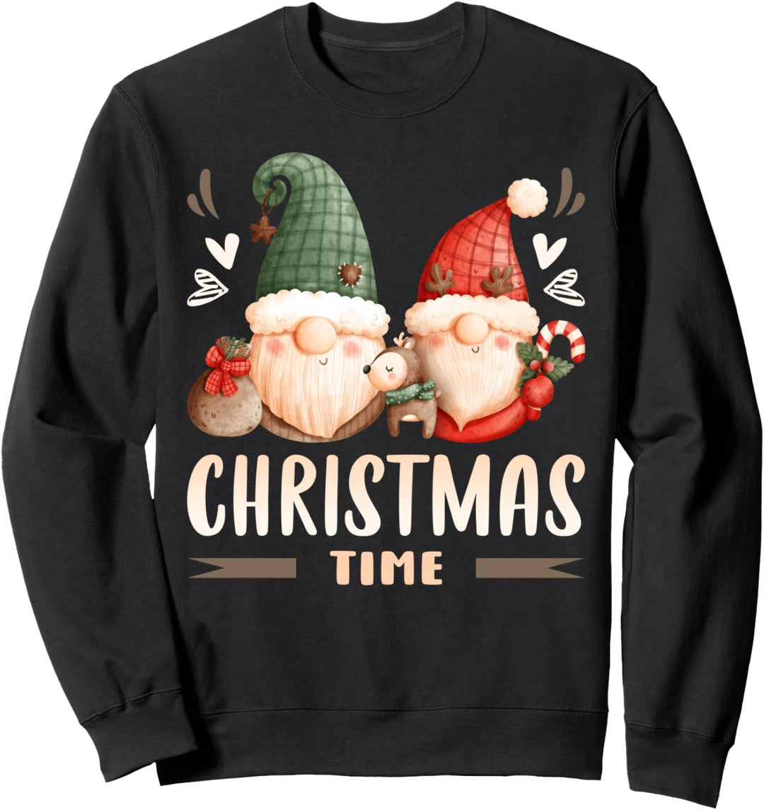 Weihnachtsmann Wichtel, Christmas Time Sweatshirt