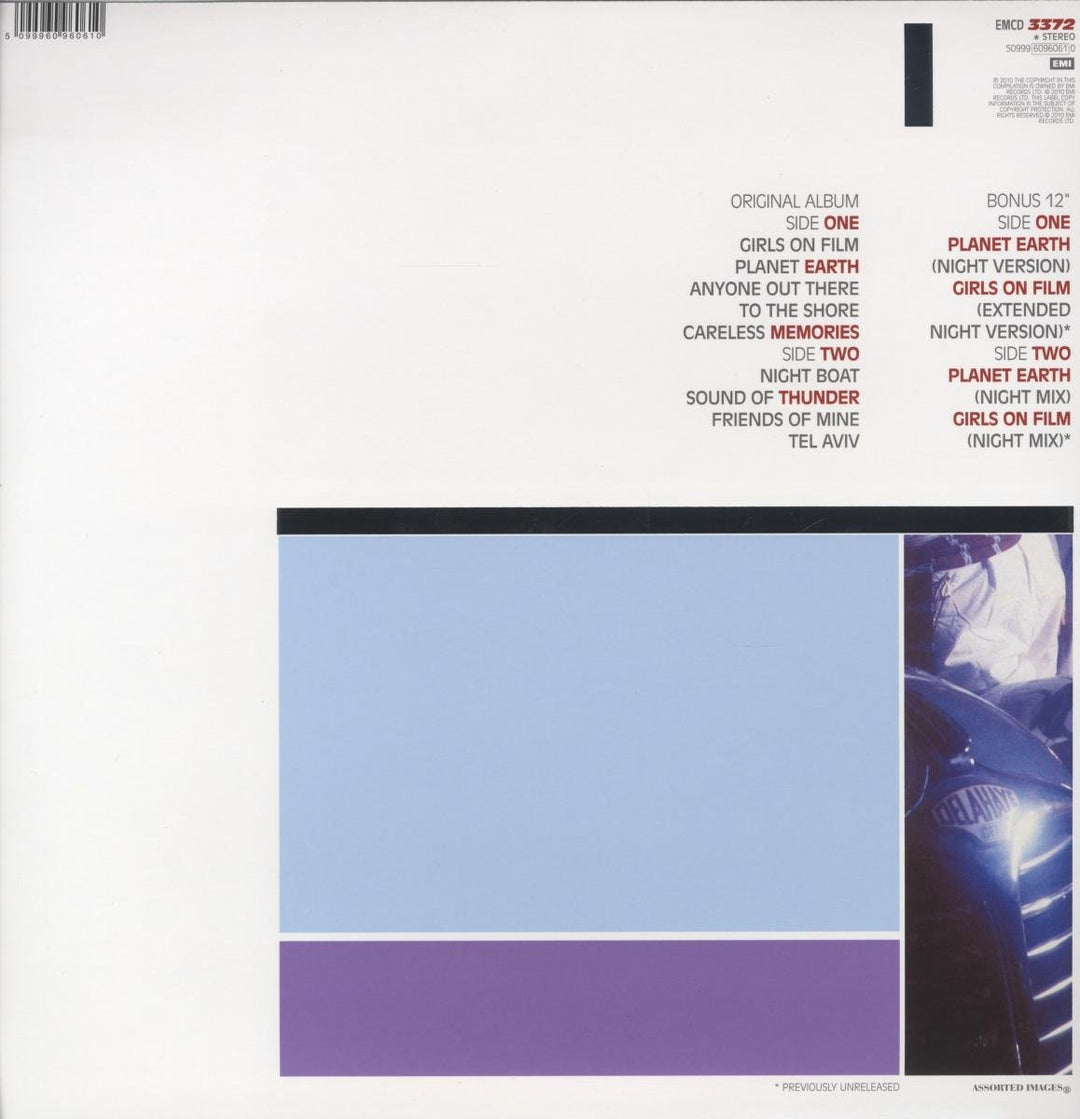 Duran Duran, Vinyl