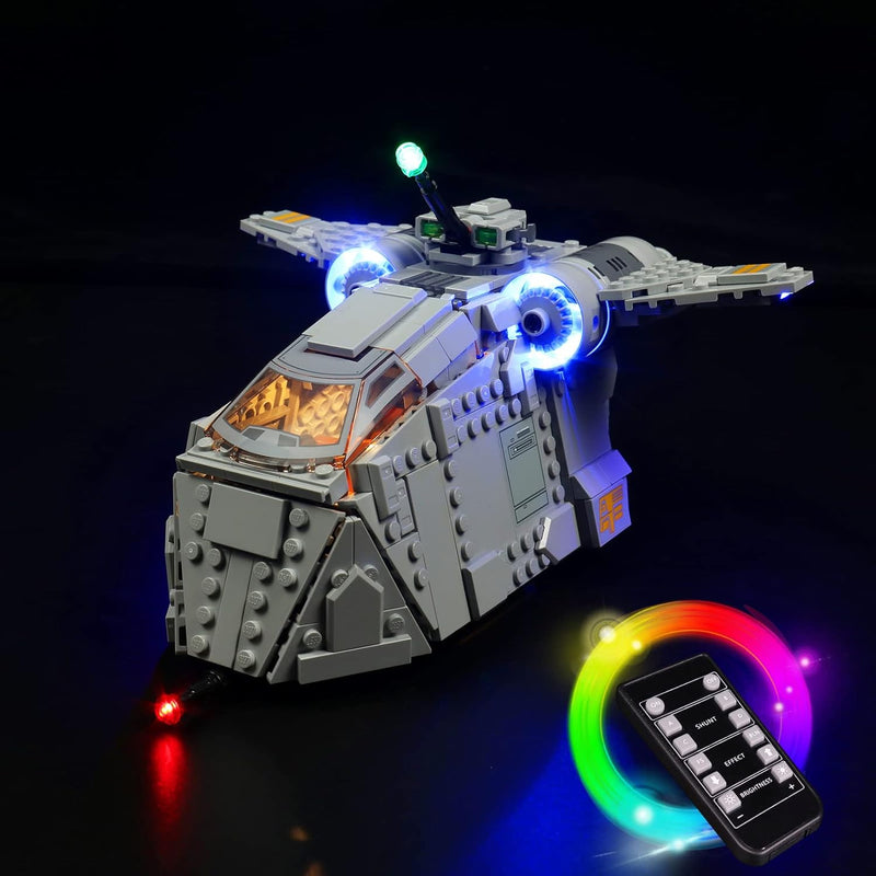 Led Licht Set für Lego Ferrix, Fernbedienung Dekorationsbeleuchtungsset für Lego 75338 Baustein Krea