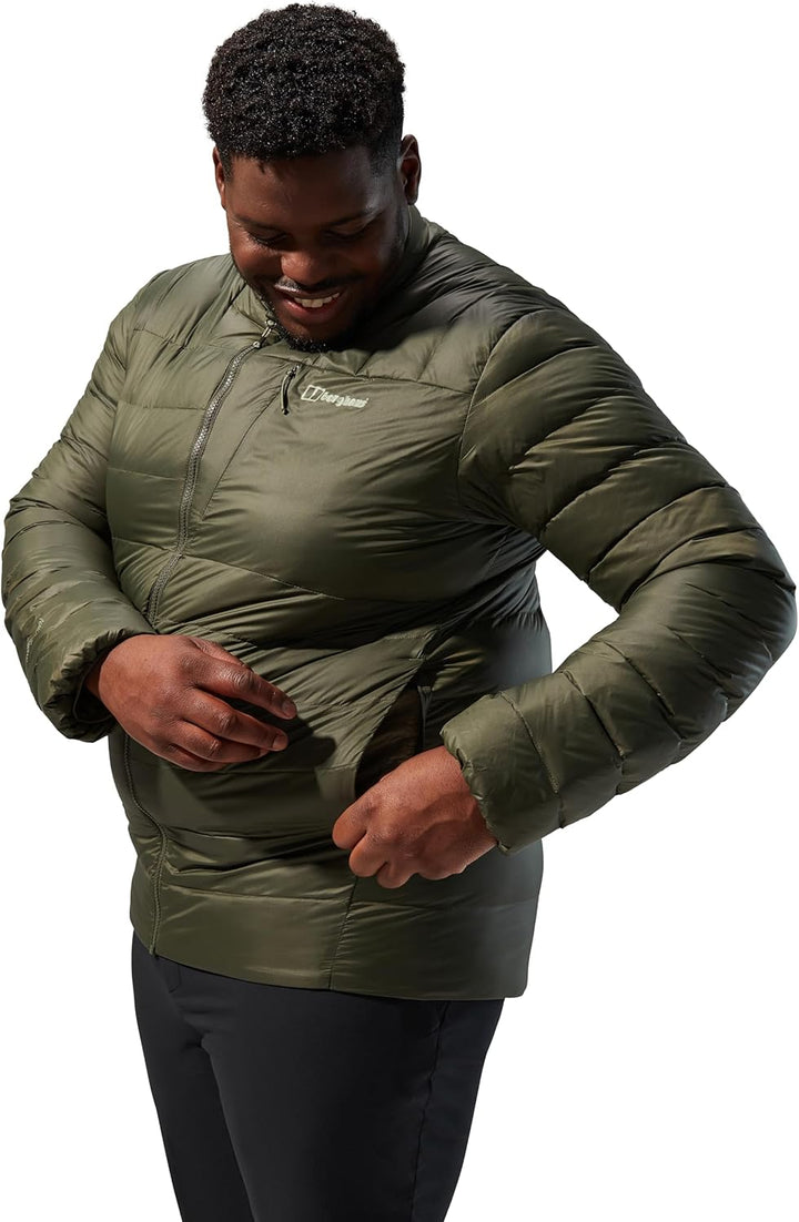 Berghaus Herren Silksworth Down Outdoor Winter recycelte Jacke, L Deep Depths