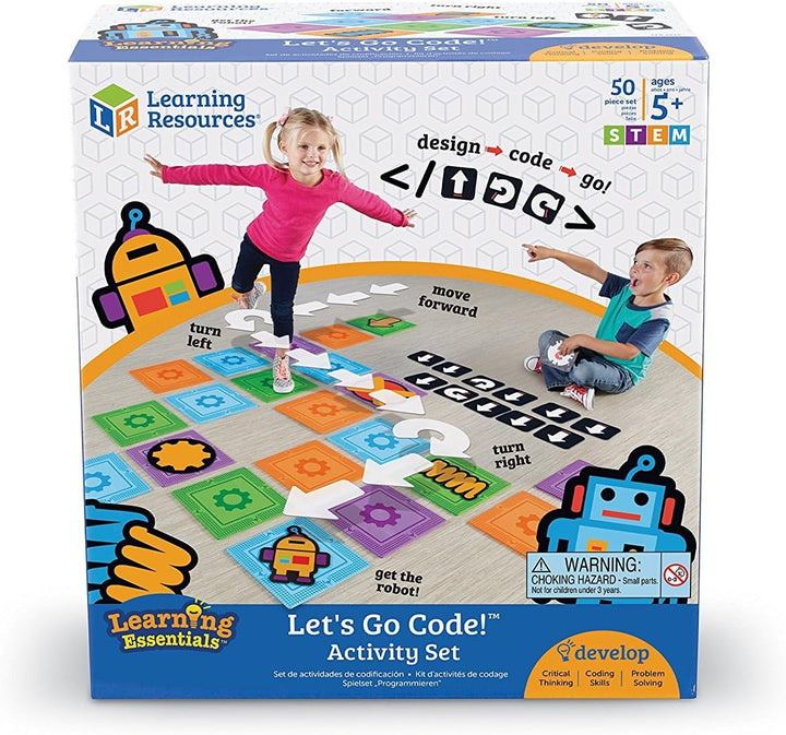 Learning Resources Auf die Plätze, fertig, Code!™ Spielset