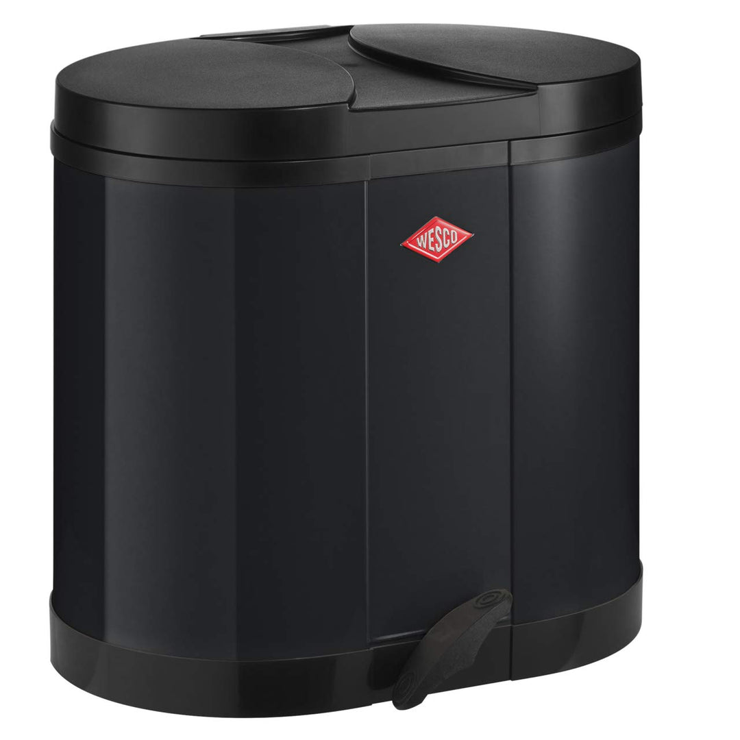 Wesco Öko-Sammler 170 - 2 x 15 Liter schwarz, Schwarz
