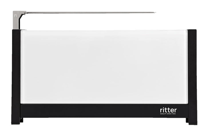 ritter Toaster volcano 5, weiss, Langschlitztoaster mit eleganten Glasfronten, made in Germany Weiss