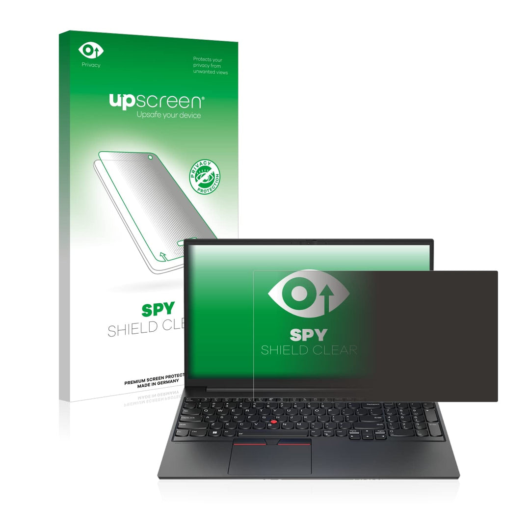 upscreen Anti-Spy Blickschutzfolie für Lenovo ThinkPad E15 Gen 4 Privacy Screen Displayschutz-Folie