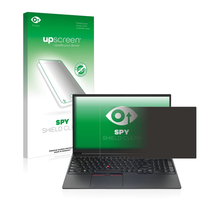 upscreen Anti-Spy Blickschutzfolie für Lenovo ThinkPad E15 Gen 4 Privacy Screen Displayschutz-Folie